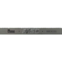 Welded Bandsaw Blade: 15' Long, 1-1/4″ Wide, 0.042″ Thick, 8 to 11 TPI Bi-Metal, Toothed Edge