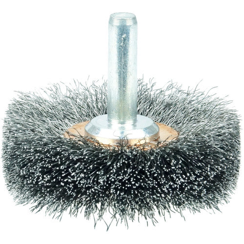 2″ Diameter - Crimped Steel Wire Confle x Brush - Apex Tool & Supply