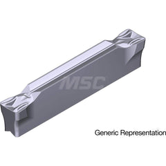 Grooving Insert: GCM6250MG AC5015S, Solid Carbide Absotech Finish, Neutral, 0.906″ Max Depth, Series GND