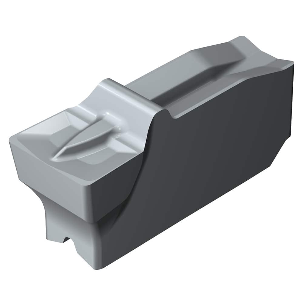 Grooving Insert: QI-NFGF H13A, Solid Carbide Neutral, 0.1051″ Cutting Width, Series CoroCut QI