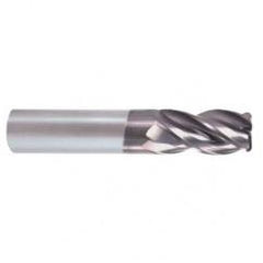 1/4 TuffCut XR 4 Flute Carbide End Mill .015R - Apex Tool & Supply