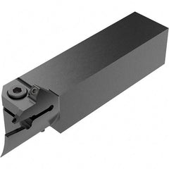 Seco - CFI, External, Right Hand, 19.5mm Max Depth of Cut, 70 to 100mm Groove Width, Indexable Grooving Tool Holder - LC.. 1606.. Insert Compatibility, 25mm Shank Height, 25mm Shank Width, 130.5mm OAL, Through Coolant - Apex Tool & Supply