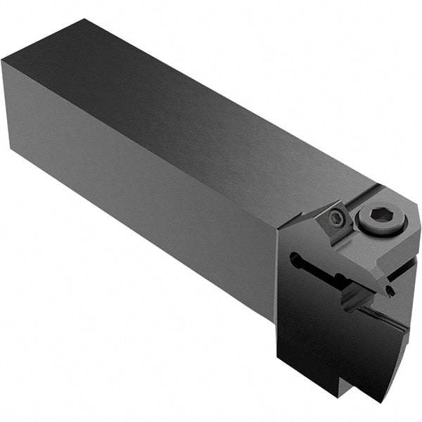 Seco - CFI, External, Left Hand, 10.5mm Max Depth of Cut, 55 to 80mm Groove Width, Indexable Grooving Tool Holder - LC.. 1603.. Insert Compatibility, 25mm Shank Height, 25mm Shank Width, 117.5mm OAL, Through Coolant - Apex Tool & Supply