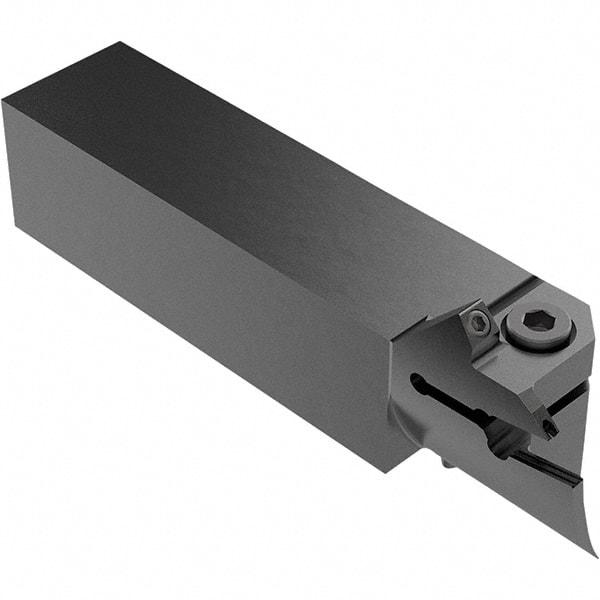 Seco - CFI, External, Left Hand, 19.5mm Max Depth of Cut, 90 to 130mm Groove Width, Indexable Grooving Tool Holder - LC.. 1606.. Insert Compatibility, 25mm Shank Height, 25mm Shank Width, 130.5mm OAL, Through Coolant - Apex Tool & Supply