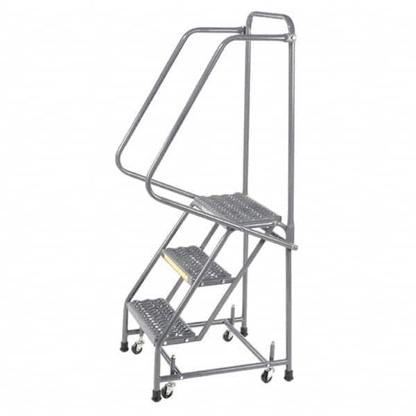 Ballymore - Rolling & Wall Mounted Ladders & Platforms Type: TiltNRoll Rolling Ladder Style: Tip-N-Roll Mobile Ladder - Apex Tool & Supply