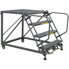 Ballymore - Rolling & Wall Mounted Ladders & Platforms Type: Stairway Slope Ladder Style: 59 Degree Incline - Apex Tool & Supply