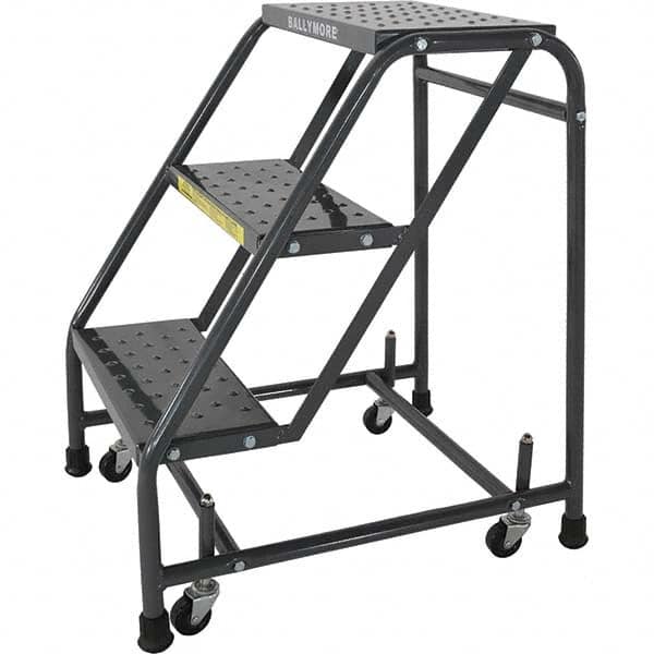 Ballymore - Rolling & Wall Mounted Ladders & Platforms Type: Stairway Slope Ladder Style: 50 Degree Incline - Apex Tool & Supply