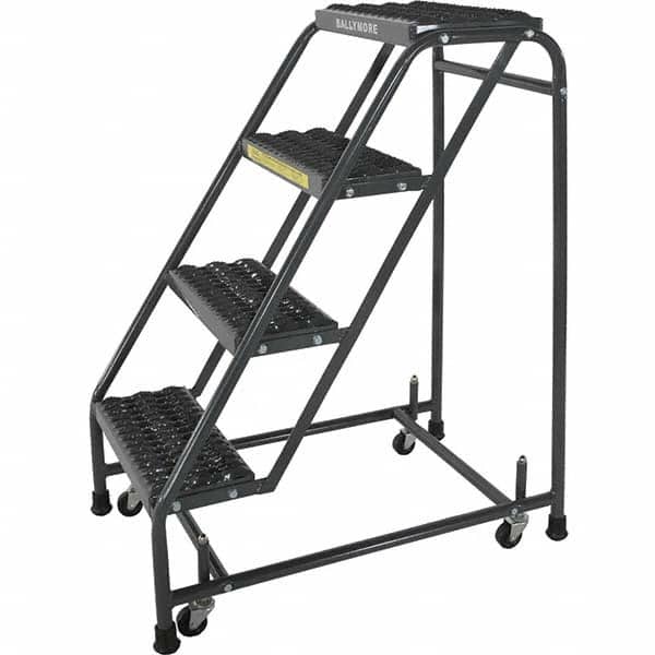Ballymore - Rolling & Wall Mounted Ladders & Platforms Type: Stairway Slope Ladder Style: 50 Degree Incline - Apex Tool & Supply
