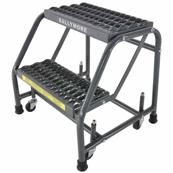 Ballymore - Rolling & Wall Mounted Ladders & Platforms Type: Stairway Slope Ladder Style: 50 Degree Incline - Apex Tool & Supply