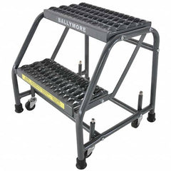 Ballymore - Rolling & Wall Mounted Ladders & Platforms Type: Stairway Slope Ladder Style: 50 Degree Incline - Apex Tool & Supply