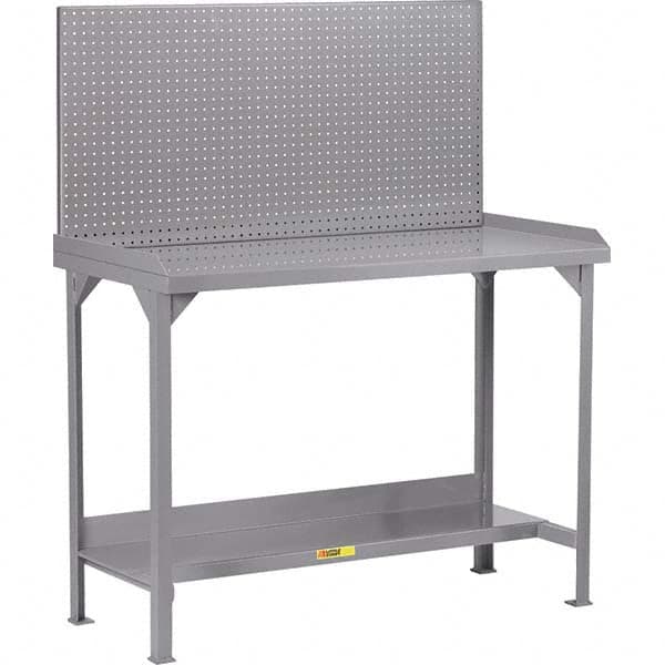 Little Giant - Stationary Work Benches, Tables Type: Work Bench Top Material: 12 Gauge Steel - Apex Tool & Supply