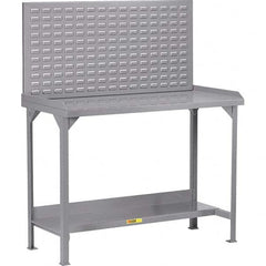 Little Giant - Stationary Work Benches, Tables Type: Work Bench Top Material: 12 Gauge Steel - Apex Tool & Supply