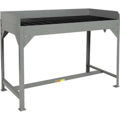 Little Giant - Stationary Work Benches, Tables Type: Parts Washing Table Top Material: Steel Bar Grating - Apex Tool & Supply