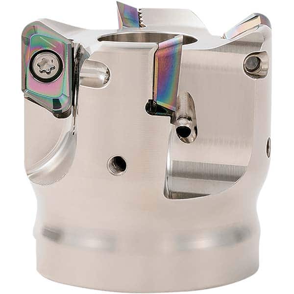 Kyocera - Indexable Chamfer & Angle Face Mills Cutting Diameter (Inch): 2.0000 Cutting Diameter (mm): 50.80 - Apex Tool & Supply