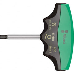 Wera - Torque Limiting Screwdrivers Type: T-Handle Torque Wrench Minimum Torque (Nm): 5.00 - Apex Tool & Supply