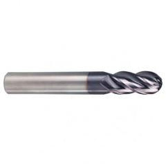 8mmTuffCut XR 4 Flute Carbide End Mill Ball Nose - Apex Tool & Supply