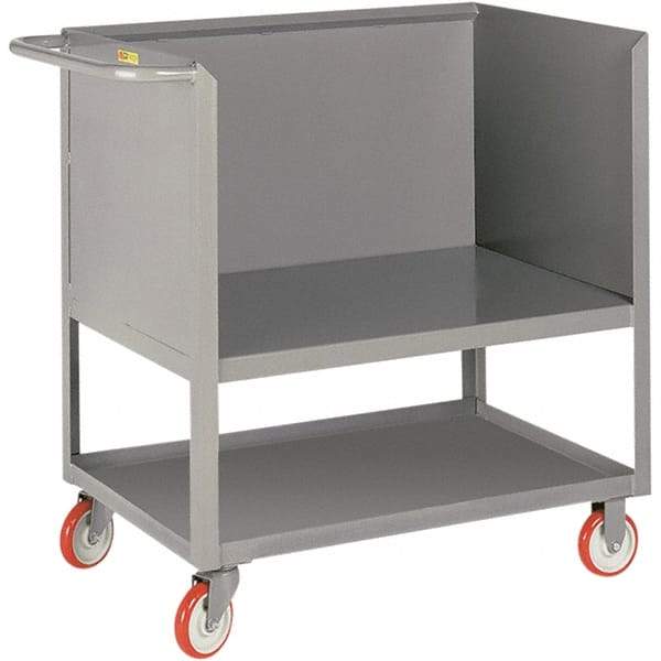 Little Giant - 1,200 Lb Capacity, 1 Shelf, Platform Truck - 48" Long x 24" Wide x 40" High - Apex Tool & Supply