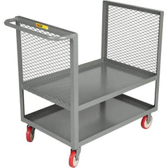 Little Giant - 1,200 Lb Capacity, 2 Shelf, Shelf Truck - 32" Long x 18" Wide x 40" High - Apex Tool & Supply