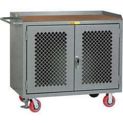 Little Giant - 3,600 Lb Capacity Mobile Cabinet - 48" Wide x 64" High - Apex Tool & Supply