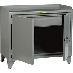 Little Giant - 3,600 Lb Capacity, 1 Drawer Mobile Cabinet Bench - 24" Wide x 43" High - Apex Tool & Supply