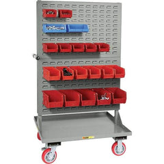 Little Giant - 30" Wide x 36" Long x 64" High Cart - Steel, Polyurethane Casters - Apex Tool & Supply