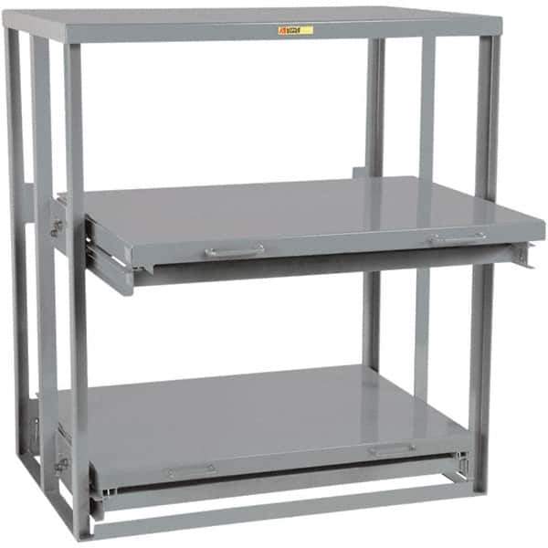 Little Giant - 2,000 Lb Capacity, 1 Shelf, Shelving - 36" Long x 53" Wide x 60" High - Apex Tool & Supply