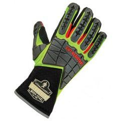 925CR 2XL LIME GLOVES+CUT-RES - Apex Tool & Supply