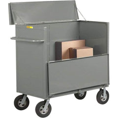 Little Giant - 1,500 Lb Capacity, 1 Shelf, Security Cart - 53.5" Long x 24" Wide x 50" High - Apex Tool & Supply