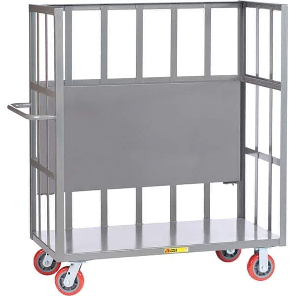Little Giant - 3,600 Lb Capacity, 1 Shelf, Shelf Truck - 60" Long x 30" Wide x 57" High - Apex Tool & Supply