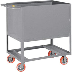 Little Giant - 2,000 Lb Capacity, 1 Shelf, Platform Truck - 53" Long x 24" Wide x 40" High - Apex Tool & Supply