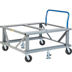 Little Giant - 3,600 Lb Capacity Steel Adjustable Pallet Stand - 48" High - Apex Tool & Supply