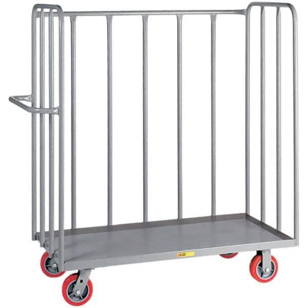 Little Giant - 3,600 Lb Capacity, 3-Sided Truck - 60" Long x 30" Wide x 57" High - Apex Tool & Supply