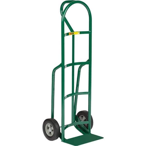Little Giant - 800 Lb Capacity 49" OAH Hand Truck - Loop Handle, Steel, Rubber Wheels - Apex Tool & Supply