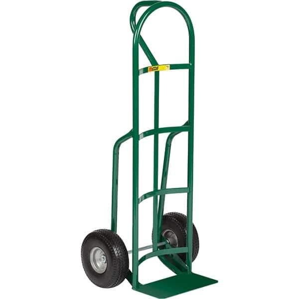 Little Giant - 800 Lb Capacity 49" OAH Hand Truck - Loop Handle, Steel, Flat-Free Microcellular Foam Wheels - Apex Tool & Supply