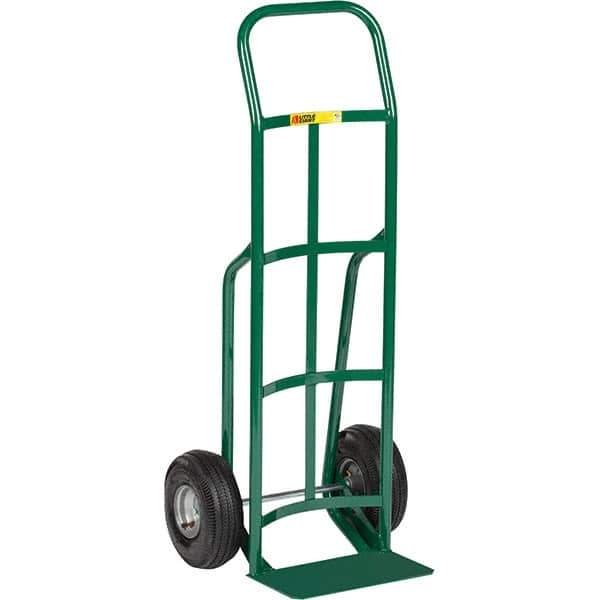 Little Giant - 800 Lb Capacity 47" OAH Hand Truck - Continuous Handle, Steel, Pneumatic Wheels - Apex Tool & Supply