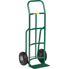 Little Giant - 800 Lb Capacity 47" OAH Hand Truck - Continuous Handle, Steel, Pneumatic Wheels - Apex Tool & Supply