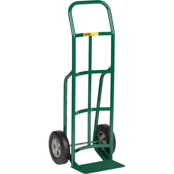 Little Giant - 800 Lb Capacity 47" OAH Hand Truck - Continuous Handle, Steel, Rubber Wheels - Apex Tool & Supply
