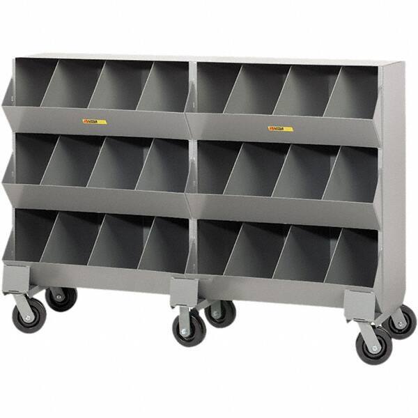 Little Giant - Bin Shelving Type: Bin Storage Cabinet Overall Height (Inch): 45-1/2 - Apex Tool & Supply