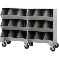Little Giant - Bin Shelving Type: Bin Storage Cabinet Overall Height (Inch): 45-1/2 - Apex Tool & Supply