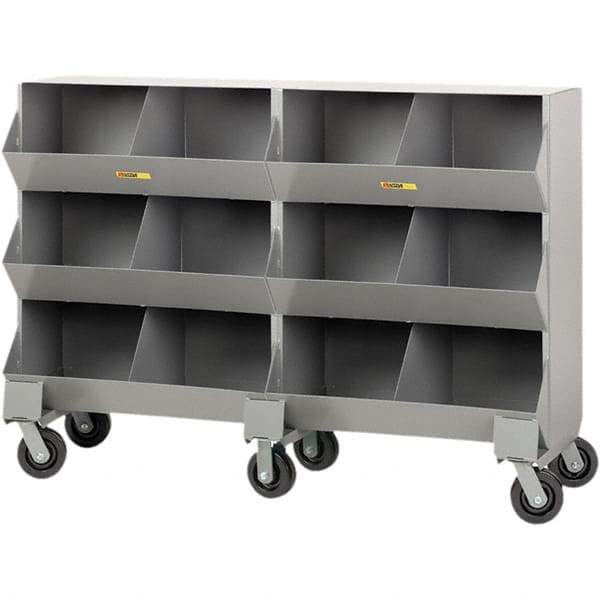 Little Giant - Bin Shelving Type: Bin Storage Cabinet Overall Height (Inch): 45-1/2 - Apex Tool & Supply