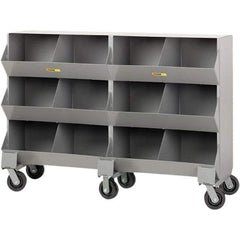 Little Giant - Bin Shelving Type: Bin Storage Cabinet Overall Height (Inch): 45-1/2 - Apex Tool & Supply