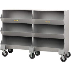 Little Giant - Bin Shelving Type: Bin Storage Cabinet Overall Height (Inch): 45-1/2 - Apex Tool & Supply