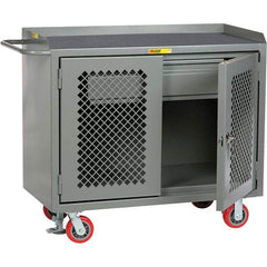 Little Giant - 3,600 Lb Capacity, 1 Drawer Mobile Cabinet - 48" Wide x 43" High - Apex Tool & Supply