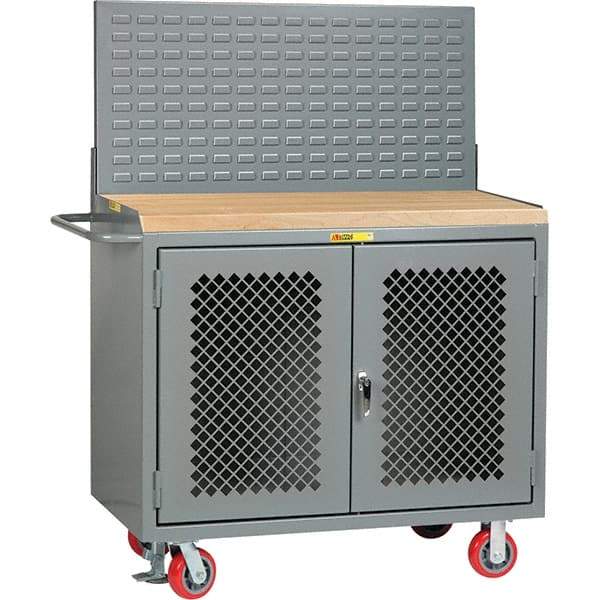 Little Giant - 3,600 Lb Capacity Mobile Cabinet - 48" Wide x 64" High - Apex Tool & Supply
