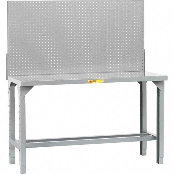 Little Giant - 48 Wide x 24" Deep x 65" High, Steel Workbench - Adjustable Height Legs - Apex Tool & Supply