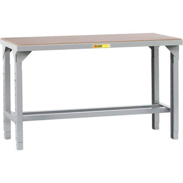 Little Giant - 72 Wide x 36" Deep x 41" High, Steel Workbench - Adjustable Height Legs - Apex Tool & Supply