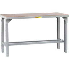 Little Giant - 72 Wide x 36" Deep x 41" High, Steel Workbench - Adjustable Height Legs - Apex Tool & Supply