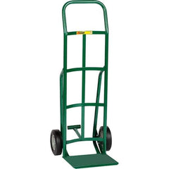Little Giant - 800 Lb Capacity 47" OAH Hand Truck - Continuous Handle, Steel, Rubber Wheels - Apex Tool & Supply