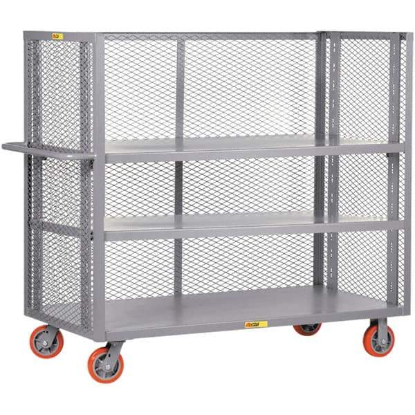 Little Giant - 3,600 Lb Capacity, 2 Shelf, Shelf Truck - 60" Long x 30" Wide x 57" High - Apex Tool & Supply