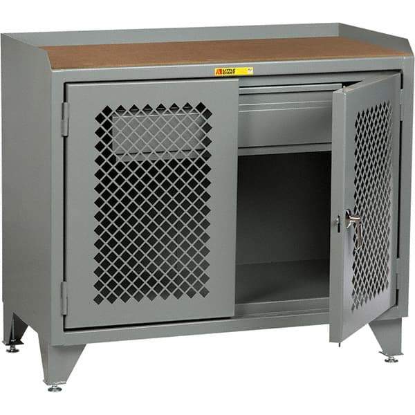 Little Giant - Stationary Workstations Type: Security Workstation Width (Inch): 36 - Apex Tool & Supply